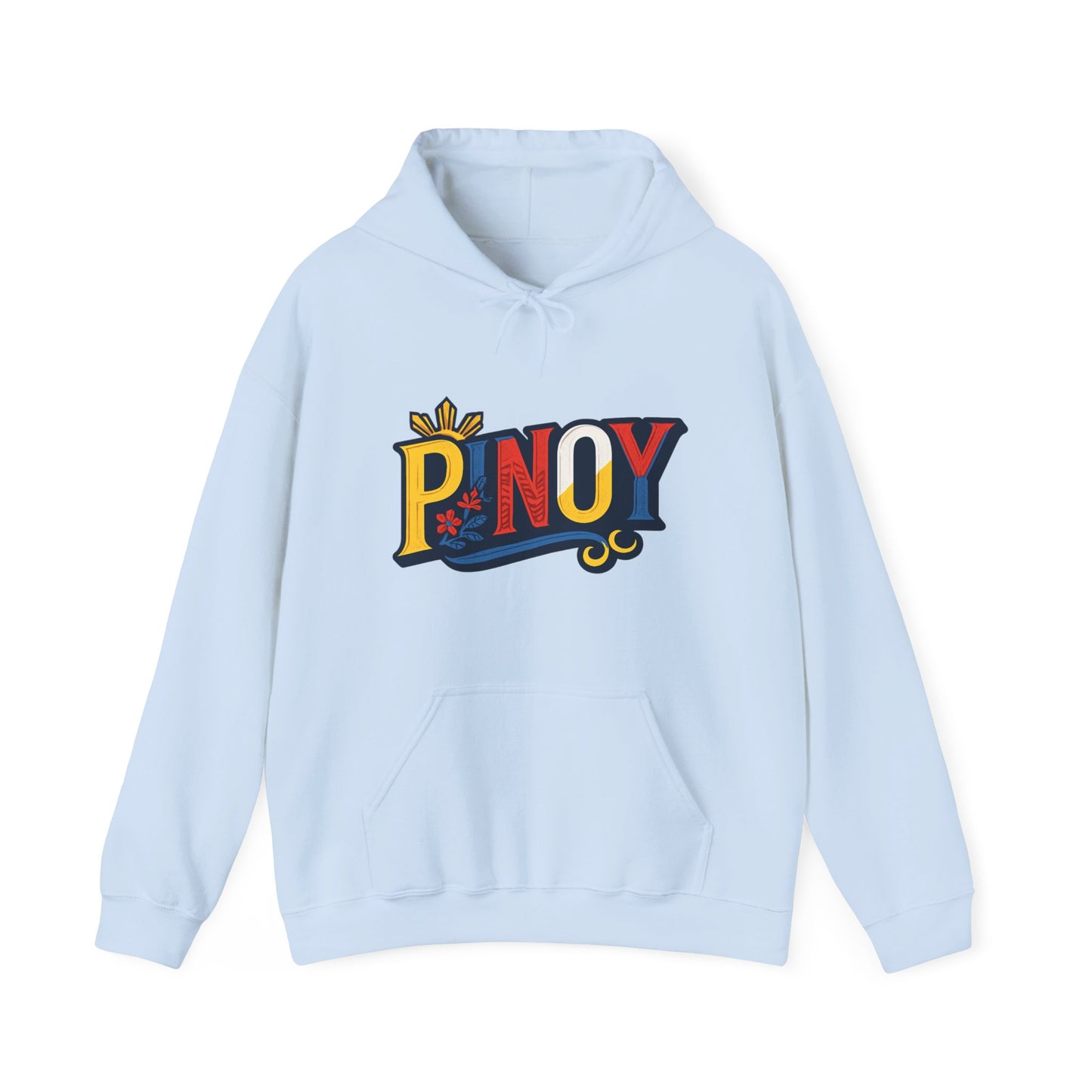 Pinoy Retro Logo Hoodie – Filipino Pride Pullover