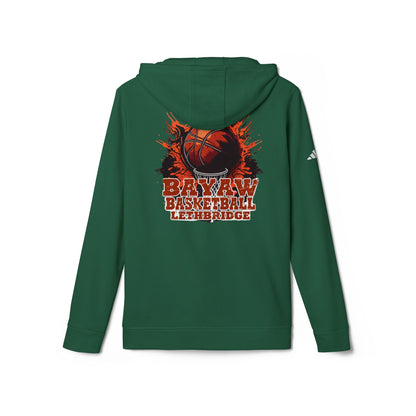 Rebel Basketball League Hoodie — Bold Grunge Basketball Logo