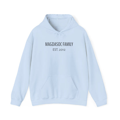 Custom Family Name Hoodie (REGULAR PRINT, DTF)-Personalized Pullover