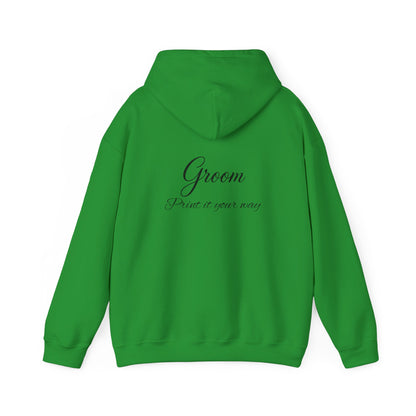 "Groom" Script Hoodie — Bridal Wedding Party Pullover