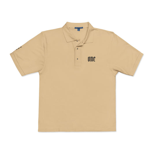 ONE Embroidered Polo Shirt