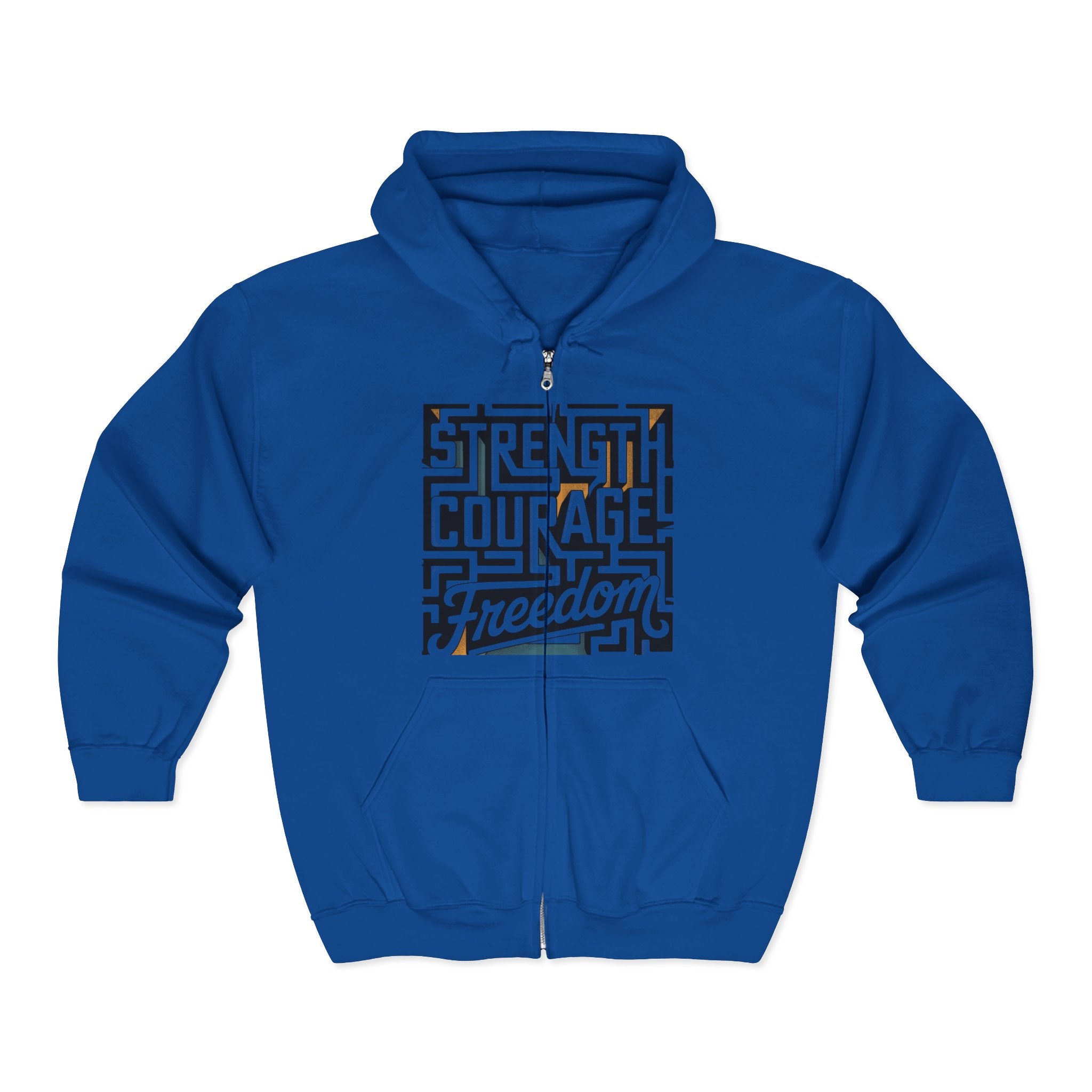 Empowering Freedom Zip-Up Hoodie