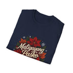 Maligayang Pasko 2025 T-Shirt — Filipino Christmas Poinsettia Holiday Tee