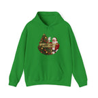 Christmas Hoodie - 'Merry Christmas to Everyone' Front & 'HO, HO, HO!!' Back Holiday Sweatshirt