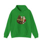 Christmas Hoodie - 'Merry Christmas to Everyone' Front & 'HO, HO, HO!!' Back Holiday Sweatshirt