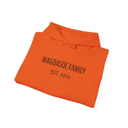 Custom Family Name Hoodie (REGULAR PRINT, DTF)-Personalized Pullover