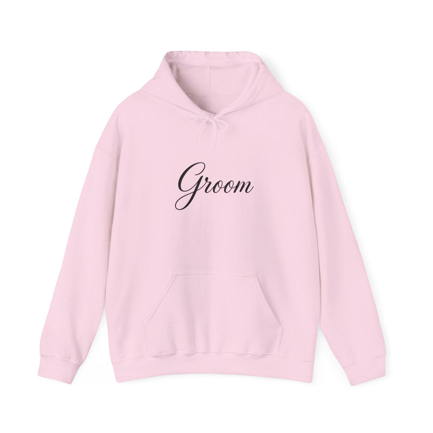"Groom" Script Hoodie — Bridal Wedding Party Pullover