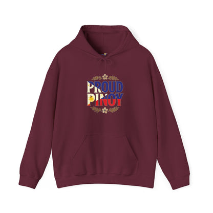 Proud Pinoy  Sa Isip Sa Salita at Sa Gawa Hoodie — Filipino Heritage Pullover