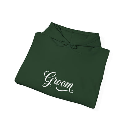 Copy of  "Bride" White Script Hoodie — Bridal Wedding Party Pullover