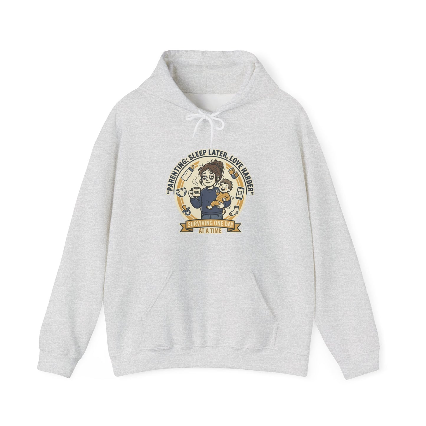 Parenting: Sleep Later, Love Harder Hoodie