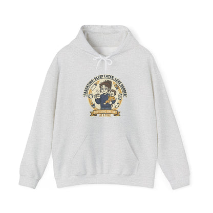 Parenting: Sleep Later, Love Harder Hoodie