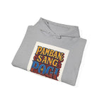 Filipino Pride Hoodie — "Pambansang Pogi" Retro Lettering Pullover