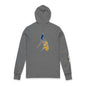 Philippine Flag Heart Hooded Tee — Philippines Map Back Long Sleeve Hooded Shirt