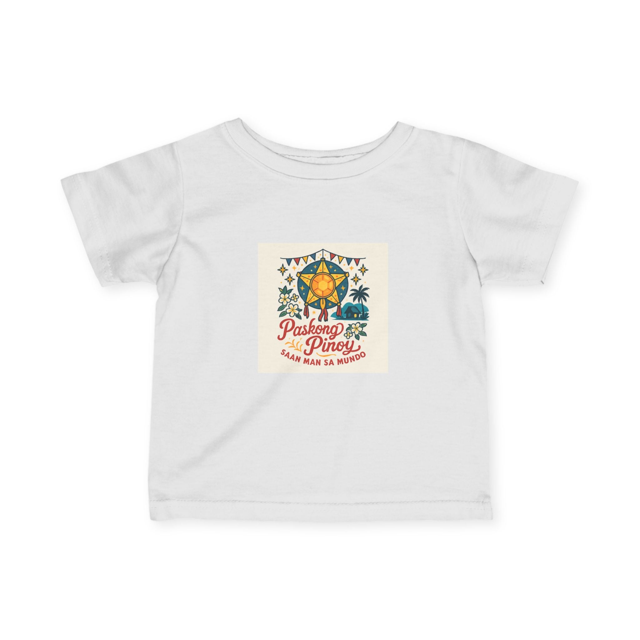 Adorable Baby Tee, Filipino Christmas Infant Shirt, Cute Holiday Apparel for Kids, Unique Gift for Babies, Special First Christmas Outfit