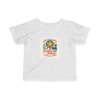 Adorable Baby Tee, Filipino Christmas Infant Shirt, Cute Holiday Apparel for Kids, Unique Gift for Babies, Special First Christmas Outfit