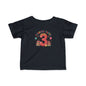 Terrific Three Birthday Tee for Infants