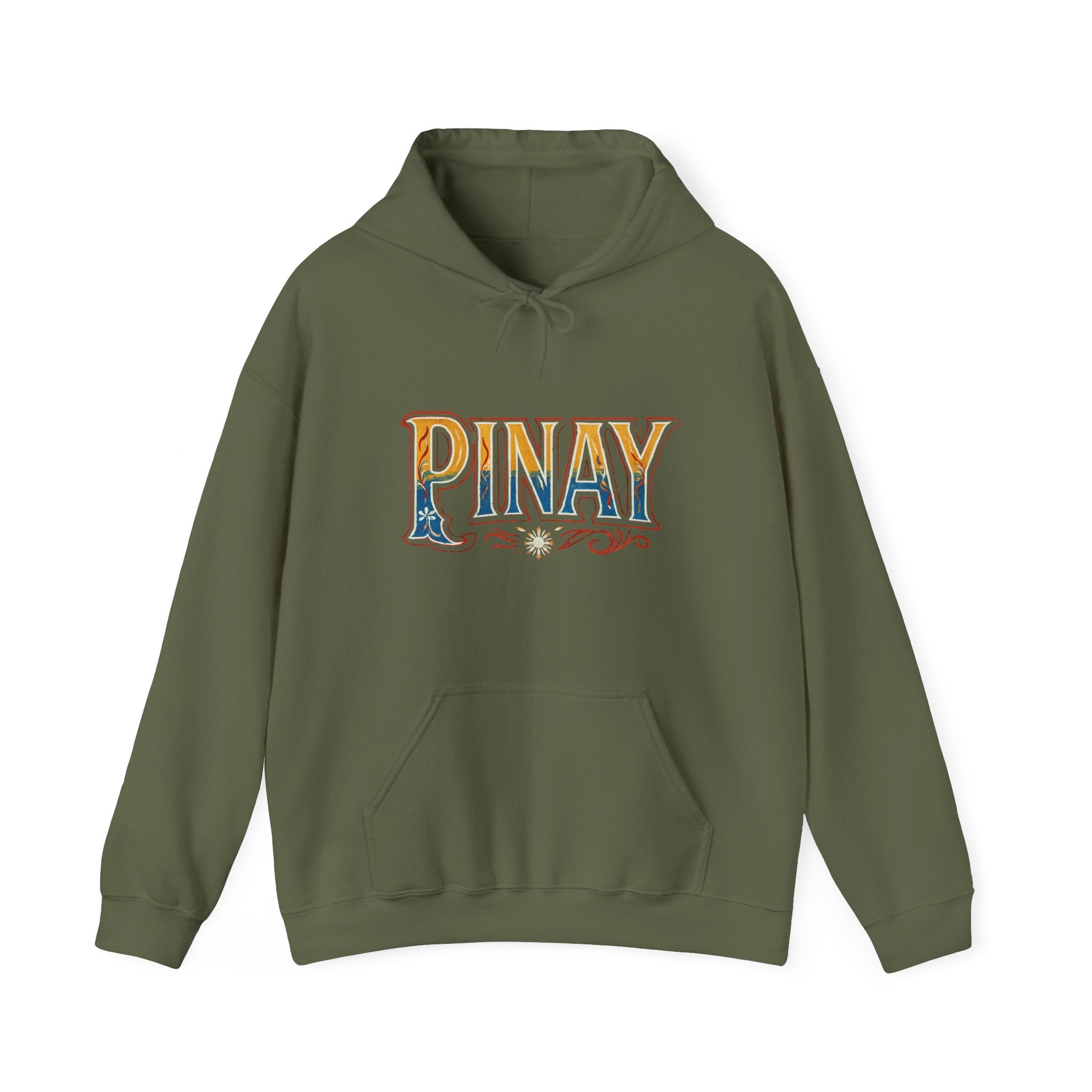 Pinay Vintage Lettering Hoodie — Filipino Pride Pullover