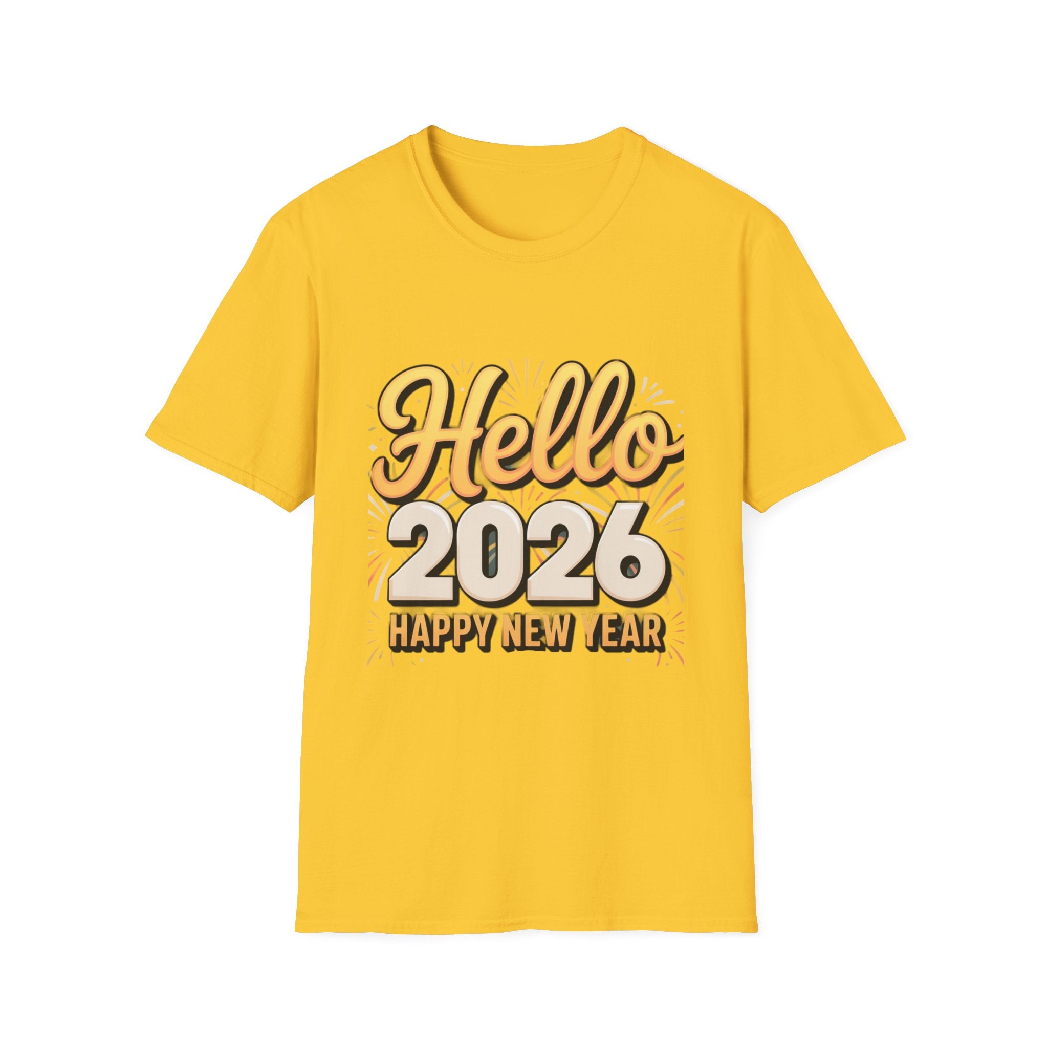 Hello 2026 Happy New Year T-Shirt