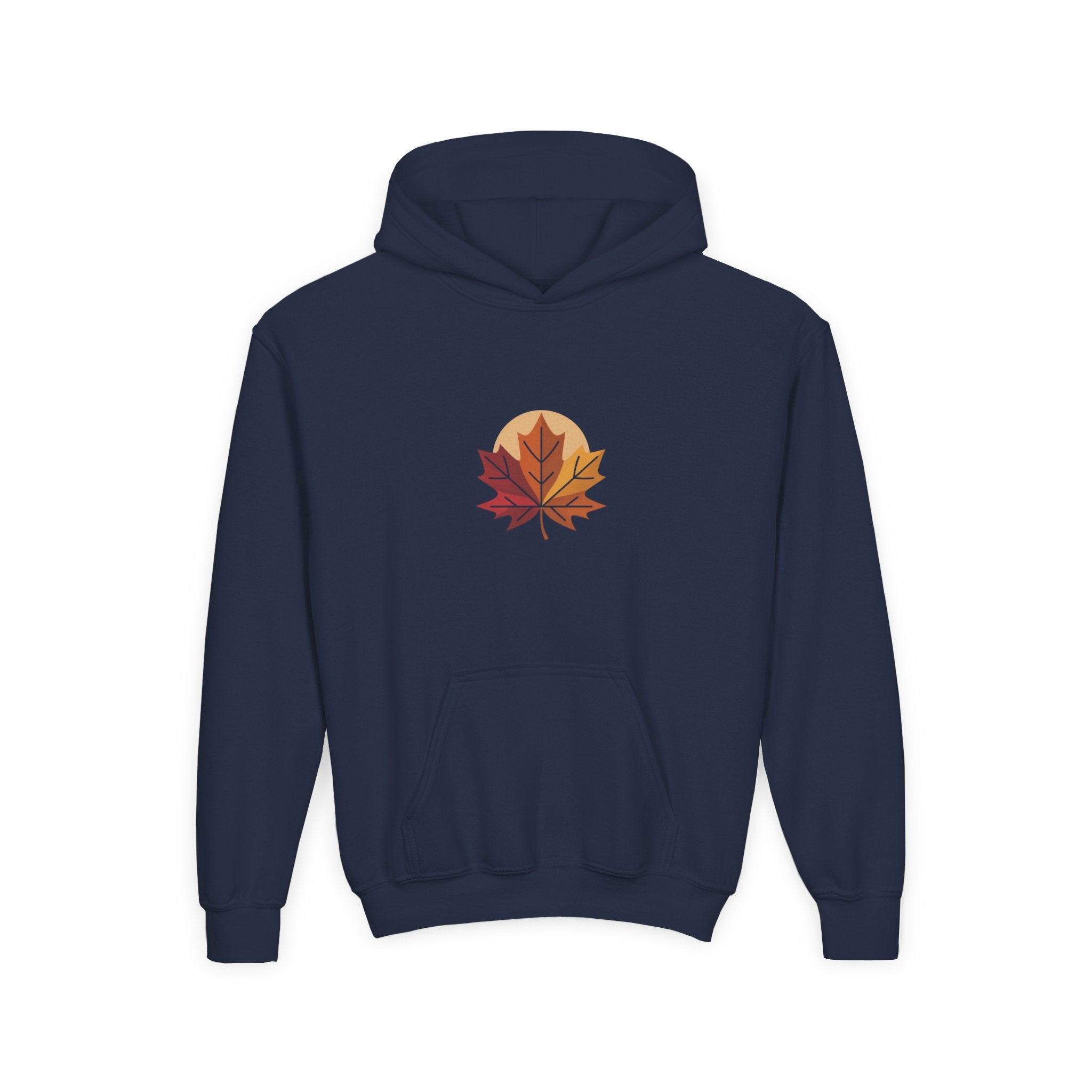 Autumn Leaves Youth Hooded Sweatshirt