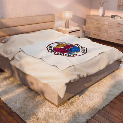 Women's Rights Are Human Rights Velveteen Plush Blanket | feminism, empowerment