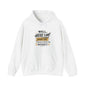 Here I Am Hoodie — “Well, Here I Am! What Are Your Other Two Wishes?” Funny Graphic Hooded Sweatshirt