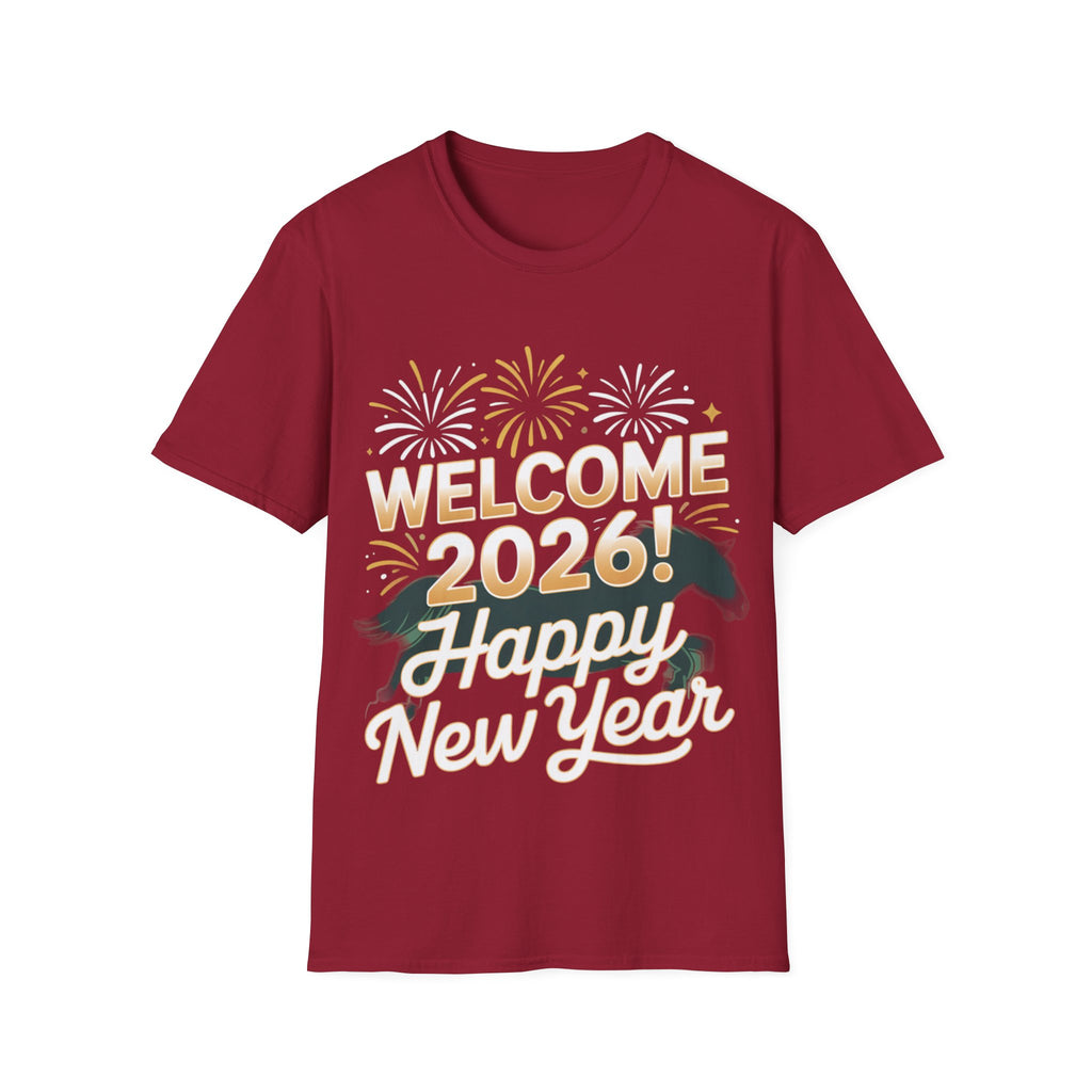 Copy of Personalized Happy New Year 2026 T-Shirt