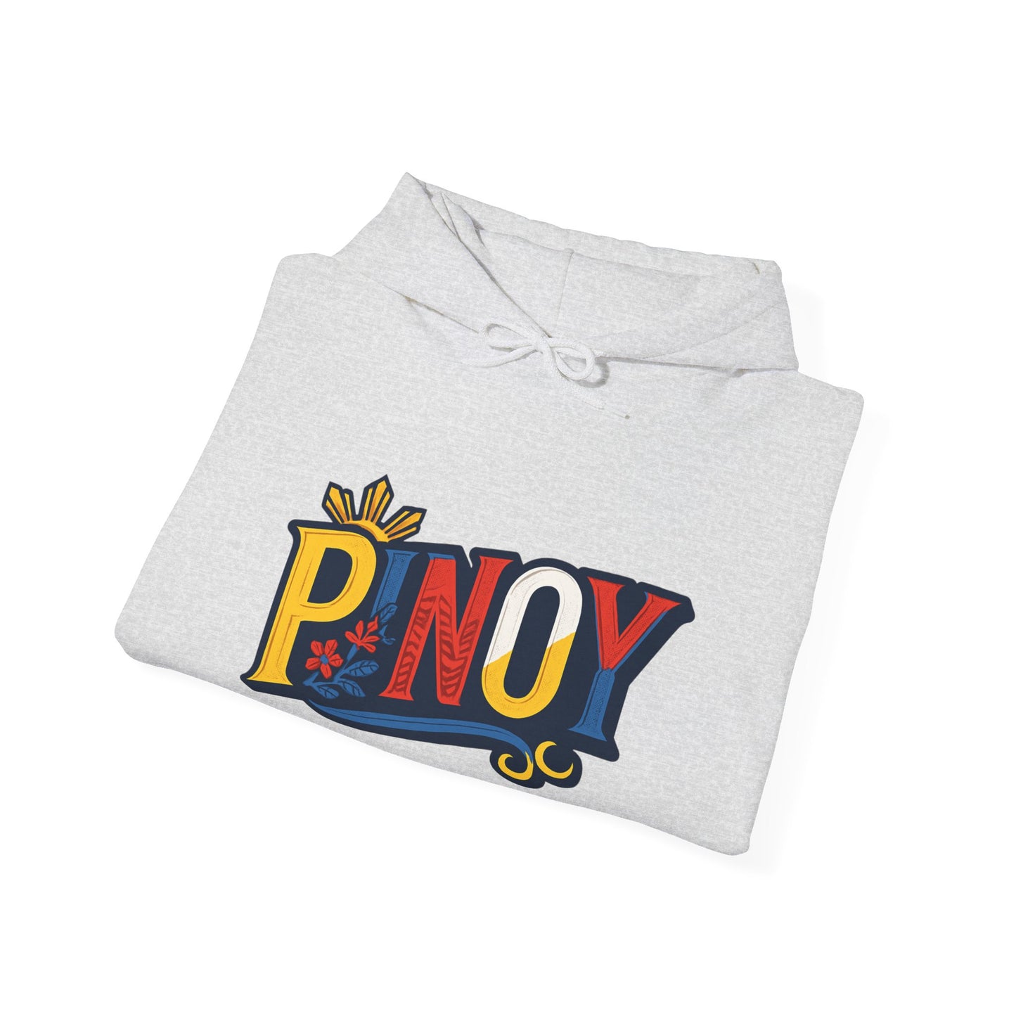 Pinoy Retro Logo Hoodie – Filipino Pride Pullover