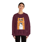 Crewneck Sweatshirt — 'Together Is My Favorite Place to Be' Retro Pocket Design