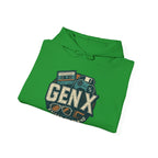 Gen X Hoodie – Retro Raised on Rewind Graphic Sweatshirt