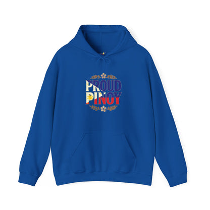 Proud Pinoy  Sa Isip Sa Salita at Sa Gawa Hoodie — Filipino Heritage Pullover