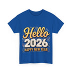 Copy of New Year Celebration Tee - Hello 2026 Happy New Year Design
