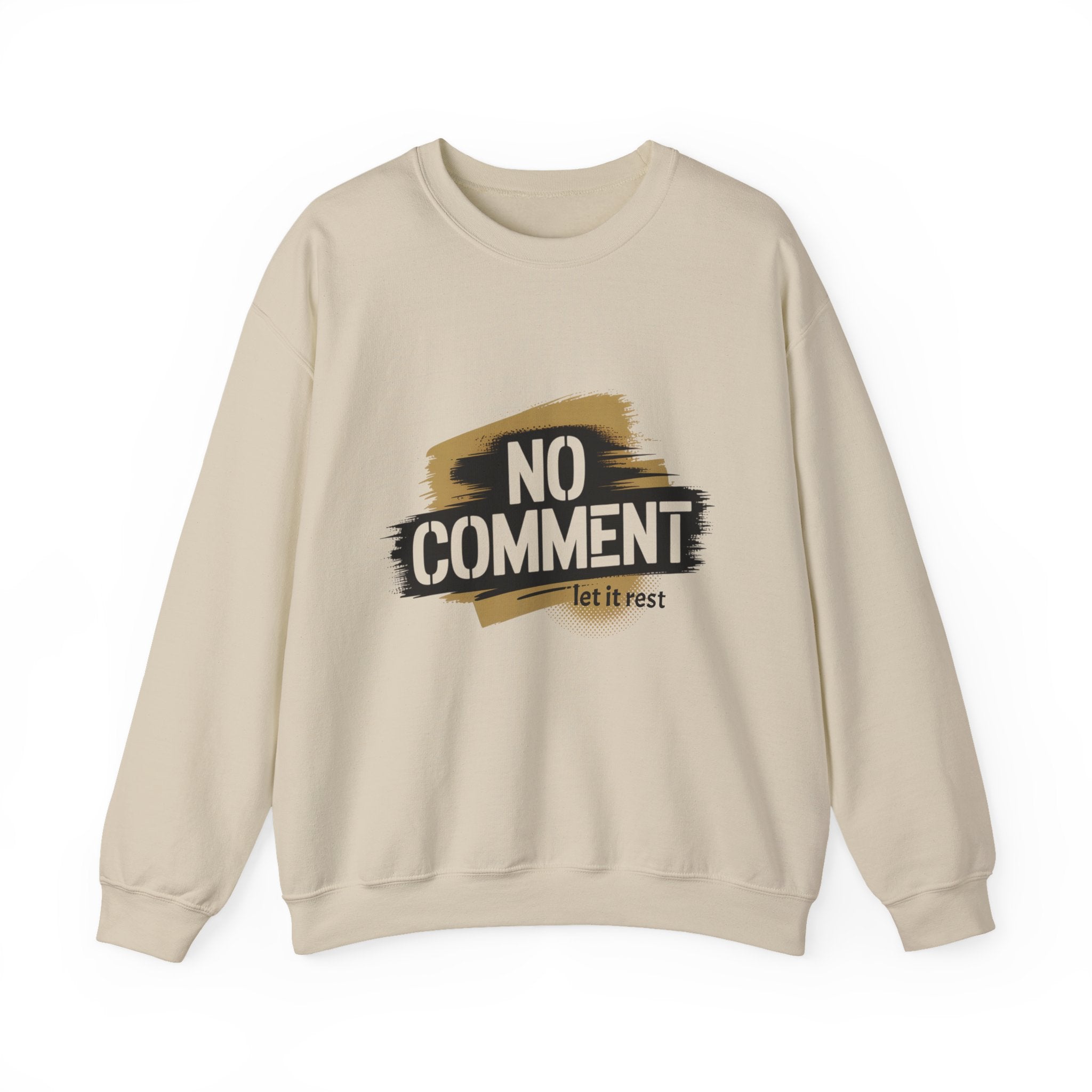 No Comment Heavy Blend Crewneck Sweatshirt