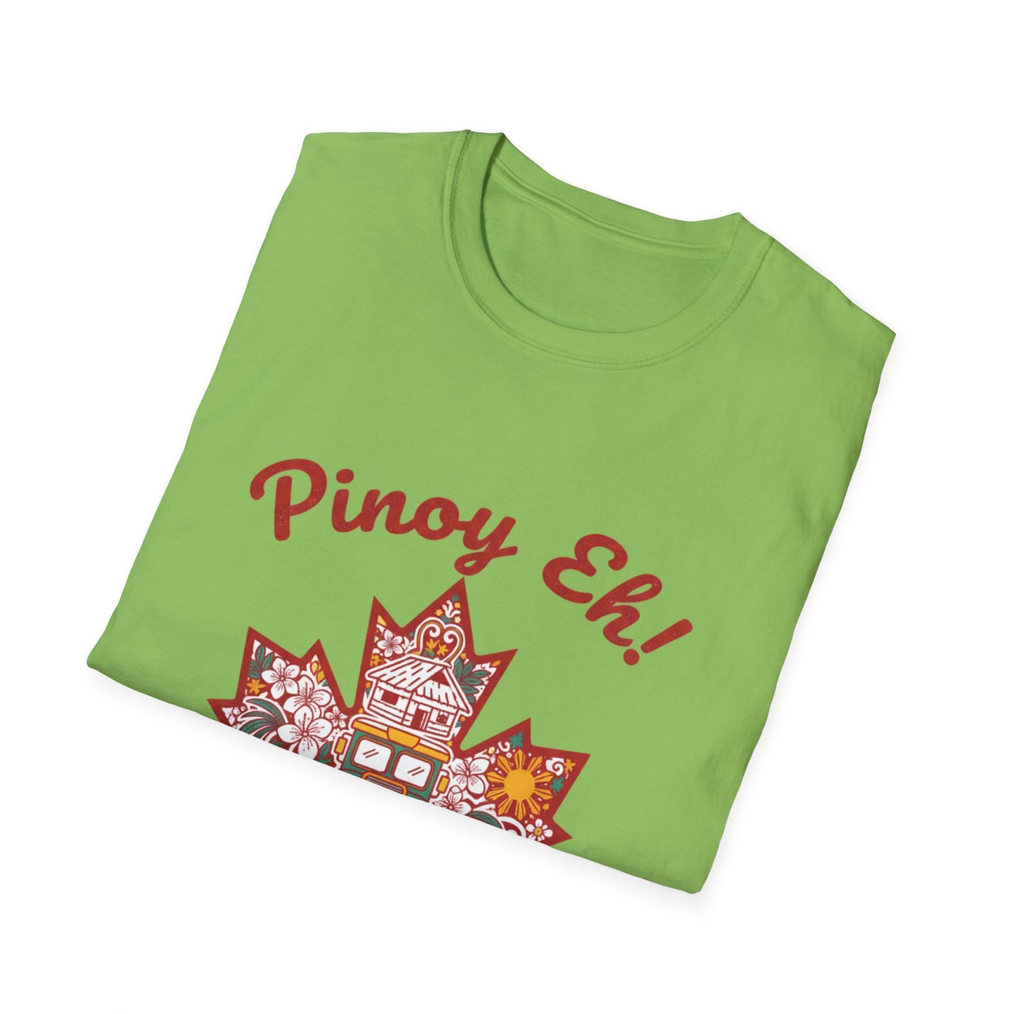 Pinoy Eh! Filipino Maple Leaf T-Shirt — Philippine Pride Canada Design