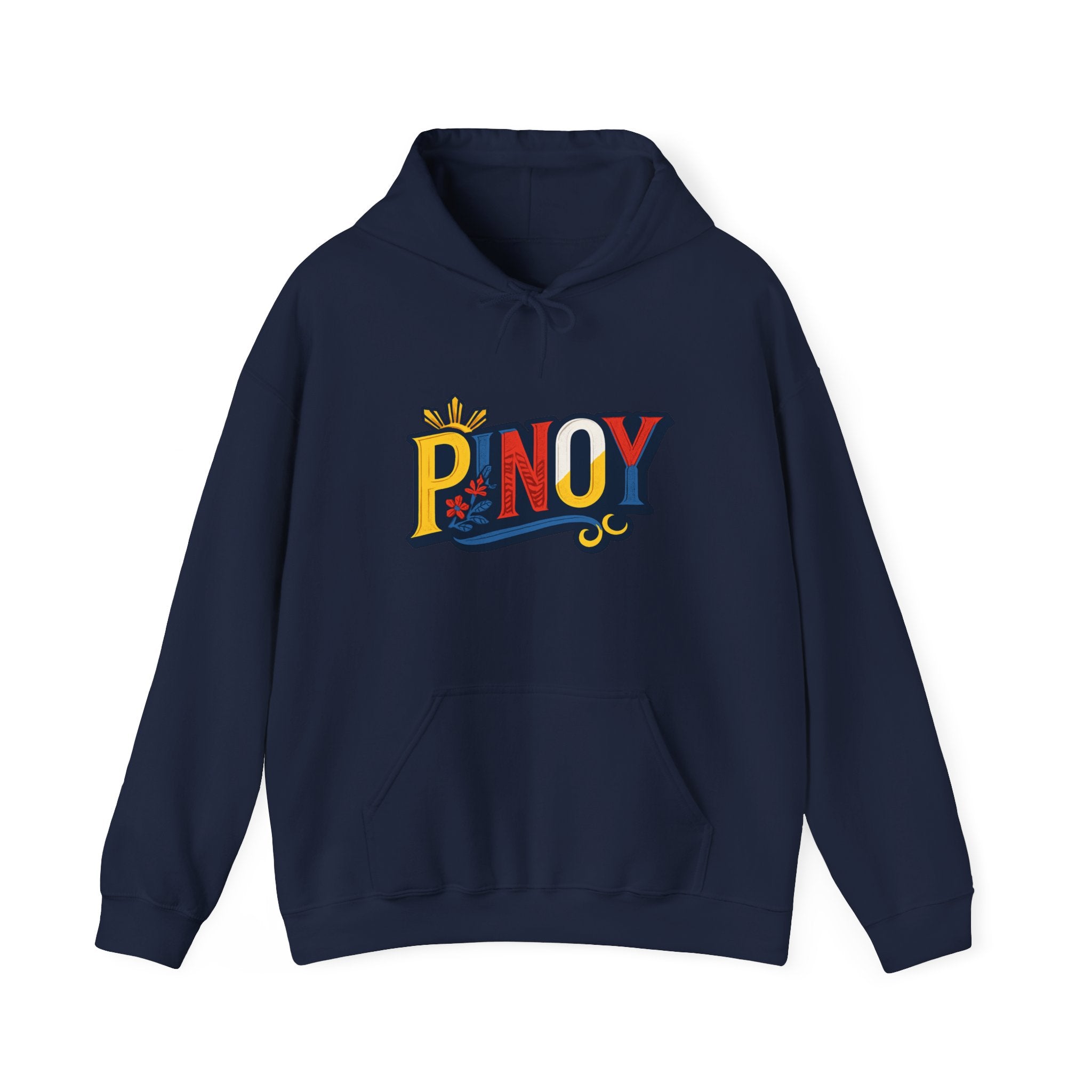 Pinoy Retro Logo Hoodie – Filipino Pride Pullover