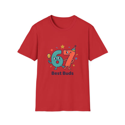 67 'Best Buds' Kids Birthday T-Shirt