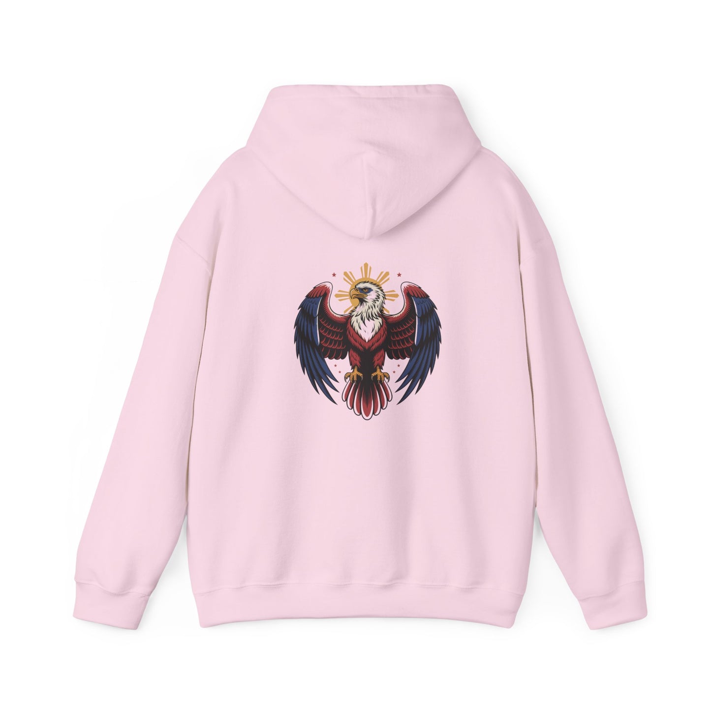 Philippines Map & Heraldic Eagle Hoodie — Filipino Pride Pullover