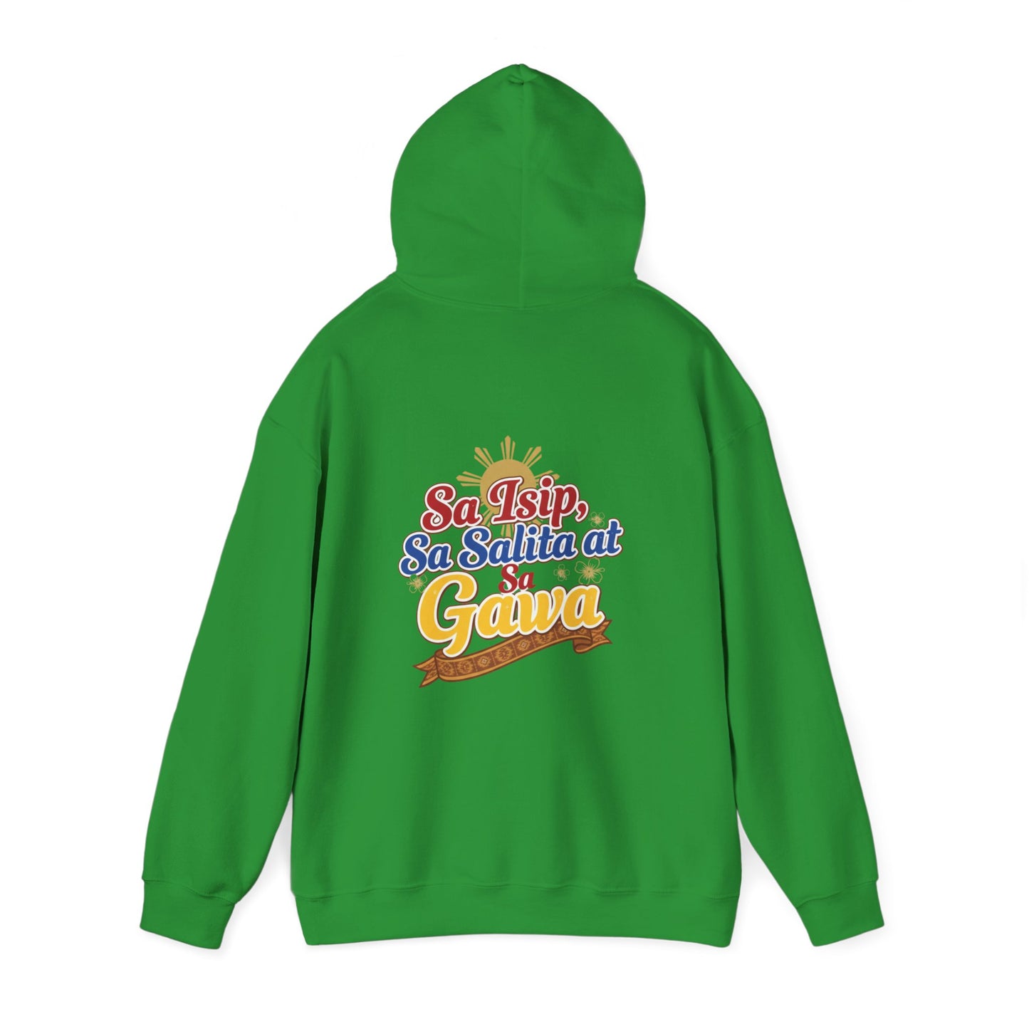 Pinay sa Isip sa Salita at sa Gawa — Filipino Pride Pullover Hoodie
