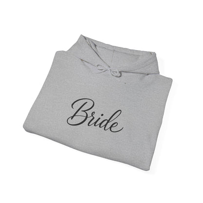 "Bride" Script Hoodie — Bridal Wedding Party Pullover