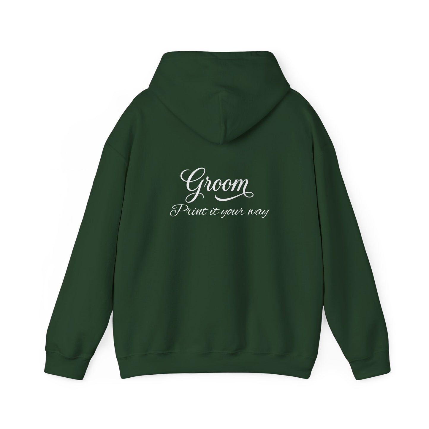 Copy of  "Bride" White Script Hoodie — Bridal Wedding Party Pullover