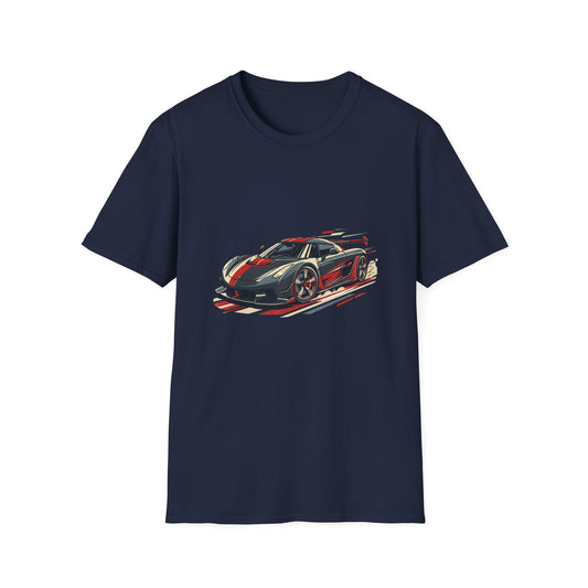 Race Car Graphic T-Shirt