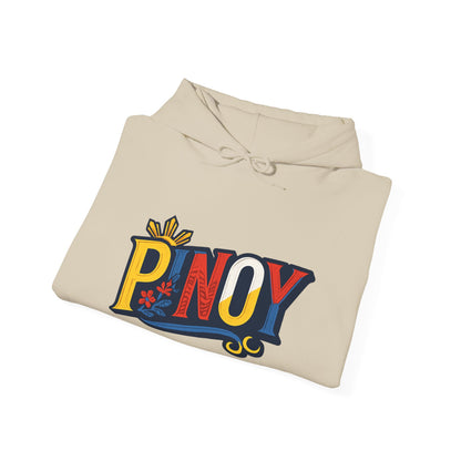 Pinoy Retro Logo Hoodie – Filipino Pride Pullover