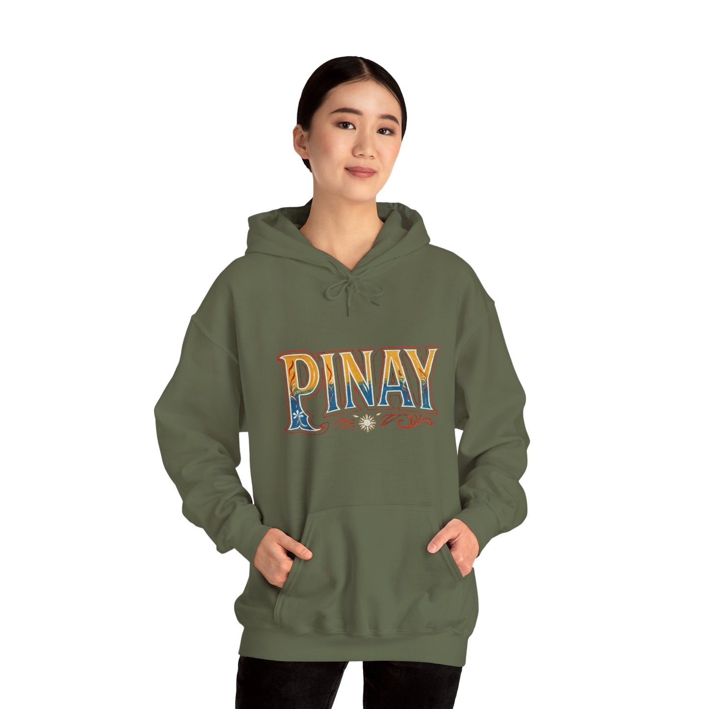 Pinay sa Isip sa Salita at sa Gawa — Filipino Pride Pullover Hoodie