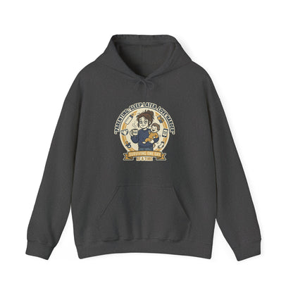 Parenting: Sleep Later, Love Harder Hoodie