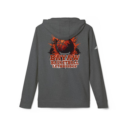 Rebel Basketball League Hoodie — Bold Grunge Basketball Logo