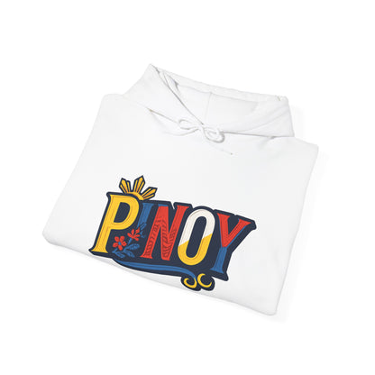 Pinoy Retro Logo Hoodie – Filipino Pride Pullover