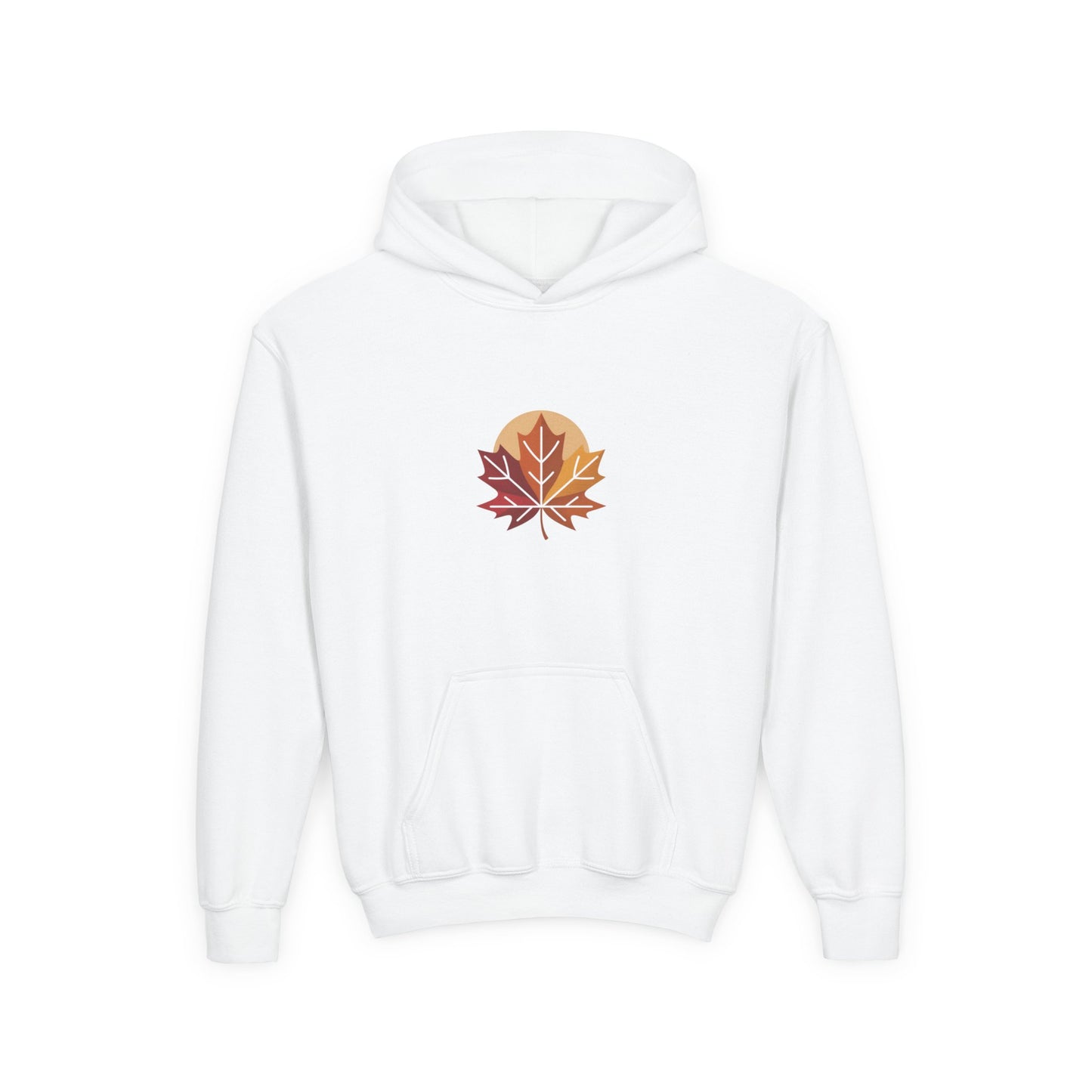 Autumn Leaves Youth Hooded Sweatshirt