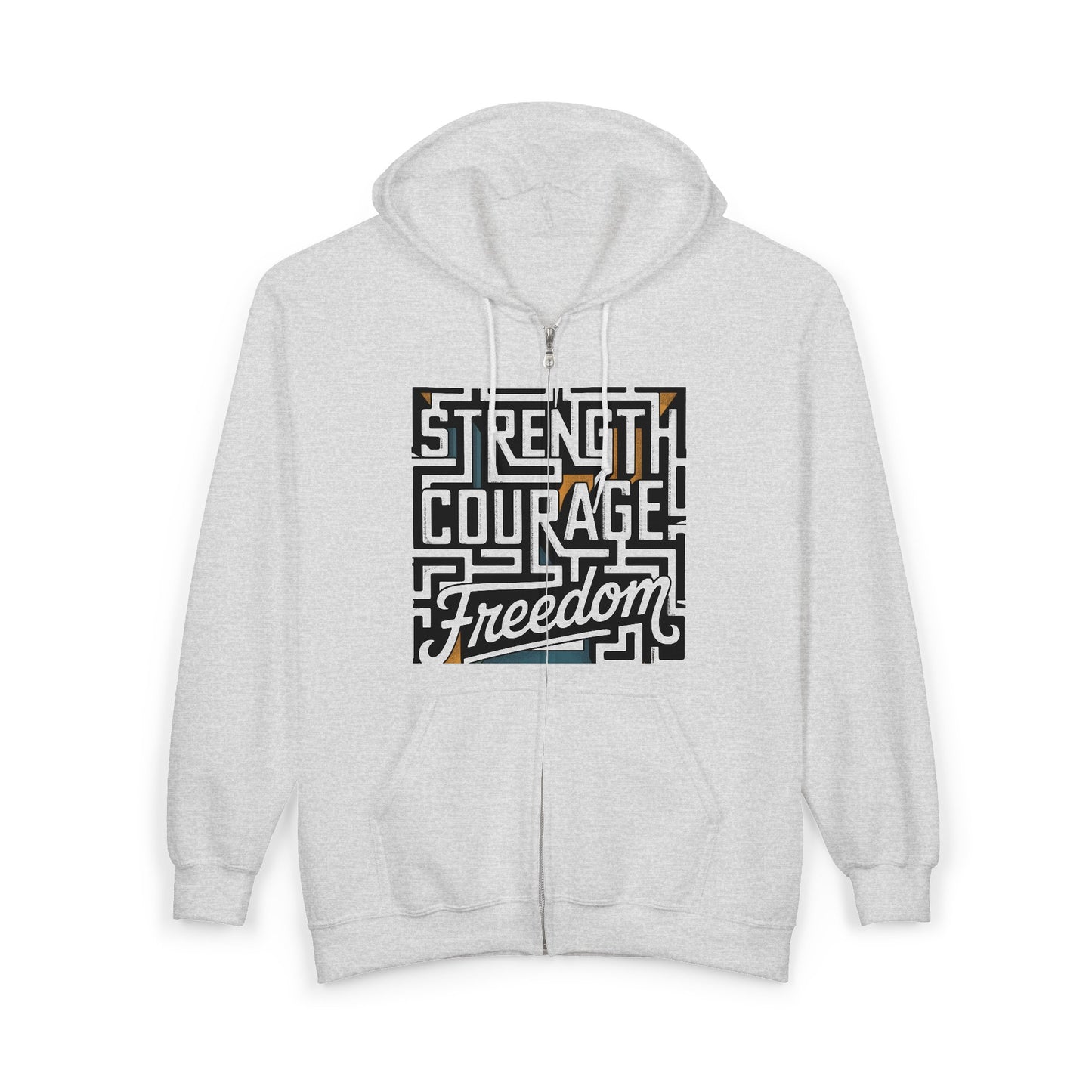 Empowering Freedom Zip-Up Hoodie