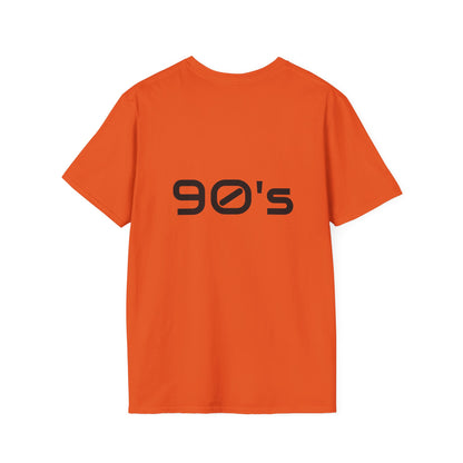 Anime Boy Portrait T‑Shirt — Retro "90's" Back Print