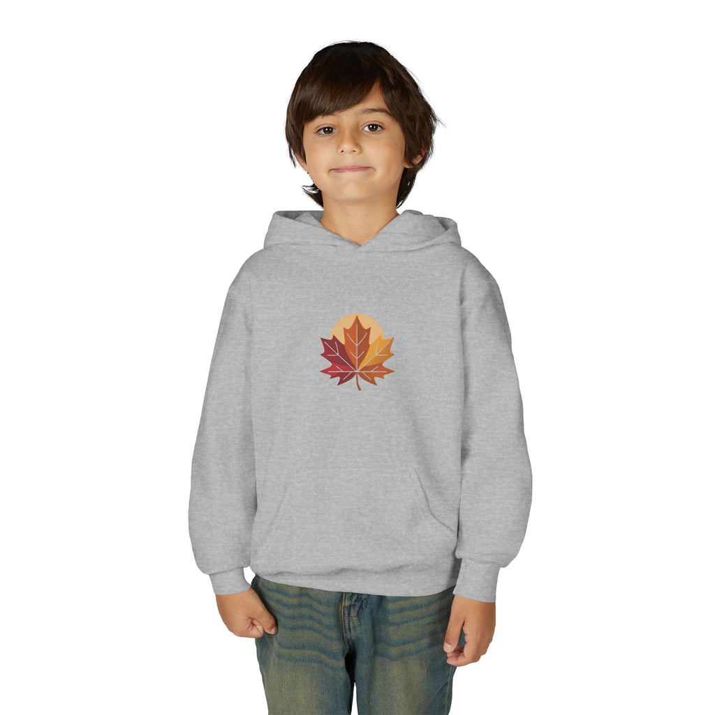 Autumn Leaves Youth Hooded Sweatshirt