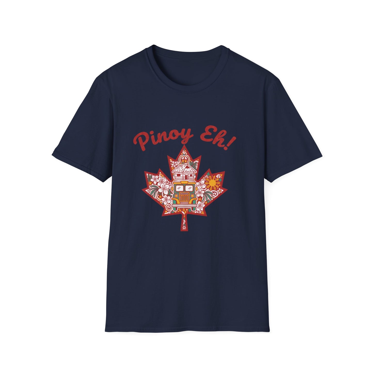 Pinoy Eh! Filipino Maple Leaf T-Shirt — Philippine Pride Canada Design